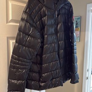 Canada Goose Crofton Hooded Down Jacket - Black, Men’s 2XL